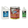 What is the coverage area in sq ft of a gallon of POR-15® rust preventive coating?