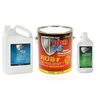 What is the coverage area in sq ft of a gallon of POR-15® rust preventive coating?